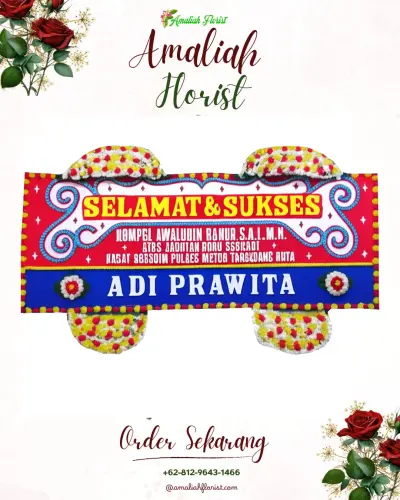 Karangan Bunga Ucapan Selamat di Aryaduta Palembang